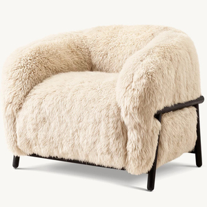 Fauteuil individuel créatif <span class=keywords><strong>avec</strong></span> accoudoirs, fauteuil <span class=keywords><strong>de</strong></span> luxe léger populaire pour <span class=keywords><strong>salon</strong></span>, fauteuil moelleux simple pour <span class=keywords><strong>salon</strong></span> - Product Image 6