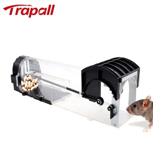 กับดักหนูแบบใช้ซ้ำได้ ยี่ห้อ Trapall Humane ผลิตจากพลาสติกที่เป็นมิตรกับสิ่งแวดล้อม ได้รับการรับรองจาก EPA  มีทั้งแบบใสและสีดำ สำหรับดักจับหนูแบบมีชีวิต - Product Image 1