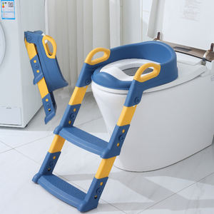 Sedile WC Pieghevole per <span class=keywords><strong>Bambini</strong></span> con Scala e Sgabello, Ideale per l'Addestramento al <span class=keywords><strong>Vasino</strong></span> - Product Image 3