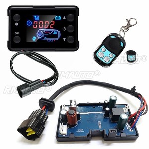 <b>12V</b> 24V Diesels Air Heater LCD Monitor <b>Switch</b>+Control Board Motherboard+Remote Control for Car Parking Heater Controller - Product Image 1