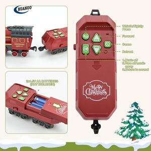 Jouets de <span class=keywords><strong>train</strong></span> télécommandés pour enfants <span class=keywords><strong>avec</strong></span> lumière de fumée et son pour le tour de l'arbre - Product Image 4