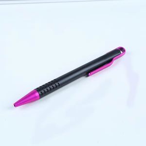Matte Black Plastic Click <b>Ballpoint</b> <b>Pen</b> Multi Color Anodized Clip & Tip Custom Logo Metal Advertising <b>Pen</b> for Trade Show - Product Image 5