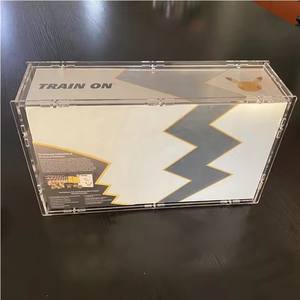 Boîte de présentation en acrylique de <span class=keywords><strong>collection</strong></span> <span class=keywords><strong>ultra</strong></span> <span class=keywords><strong>premium</strong></span> Celebrations avec couvercle magnétique, assemblage à vis, fermeture, protection UPC - Product Image 5