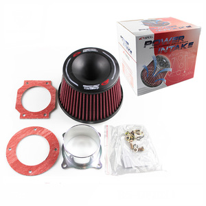 ไส้กรองอากาศ Auso-Racing รุ่น AF020 รูปทรงเห็ดสีแดง แบบไหลเวียนสูง สำหรับดัดแปลงรถยนต์ - Product Image 5