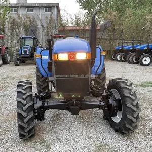 4wd kullanılmış mini traktörler için sıcak satış Nwe HOLLAND 554 traktör çiftlik