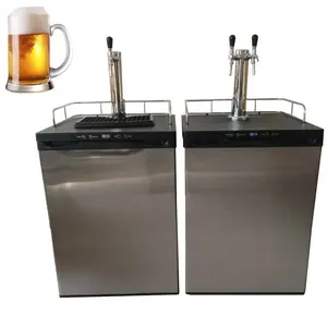 Beste schwarze Farbe kühles Getränk Kühlschrank Bier Kühlschrank Mini Kegerator