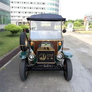 Kingland Factory Directory Full Size Electric Low Speed Model T Classic Vintage Ancient Sightseeing Bus Car