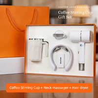 Set Hadiah Bisnis: Cangkir Pengaduk Otomatis, Earbuds Nirkabel, Power Bank, Pijat Leher, Payung, Perlengkapan Perjalanan Kantor, Untuk Karyawan, MOQ Rendah