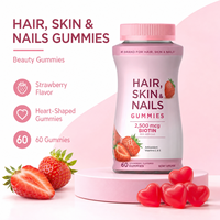 Gommes à la kératine au collagène à la biotine les mieux notées Dosage optimal de bonbons gommeux pour le blanchiment de la peau Produits de beauté du système immunitaire anti-âge