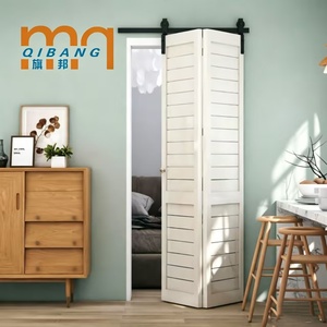 Puerta Plegable de Diseño Moderno y Duradera, Puertas Corredizas Interiores Tipo <span class=keywords><strong>Granero</strong></span>, Divisor de Habitaciones, Puerta Interior - Product Image 3