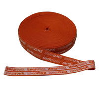 Conception Tissé Technique Logo Personnalisable Spandex Polyester Sangle Reliure Couture Élastique pour Accessoires de Vêtement