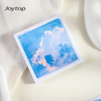 Joytop JT-000620 Bloc-notes en papier artistique de haute qualité, imperméable, à feuilles mobiles, imprimé en couleur, pour rappels quotidiens, 7,6*7,6 cm, vente en gros