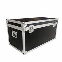 Valise de rangement en aluminium dur avec mousse pour outils de quincaillerie Vente en gros Prix compétitif Texture noire Taille personnalisée
