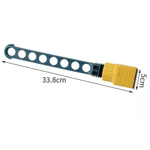 Séchoir à linge pliable et portable en plastique pour cadre de fenêtre, idéal pour salle de bain et salon, support de séchage écologique pour la maison - Product Image 6
