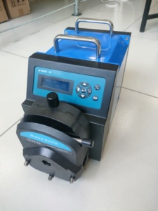 ปั๊มเพอริสตัลติก Huiyu IP65 WT600F-1B มอเตอร์ไร้แปรงถ่าน กันน้ำ เคลือบสีอบ ทนทาน สำหรับงานอุตสาหกรรม  ไหลแรงสูง - Product Image 6