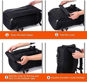 Sac à dos de randonnée extérieur de grande capacité, sac à dos de jour, sac de sport multifonctionnel, imperméable, pour l'alpinisme et l'escalade - Product Image 5