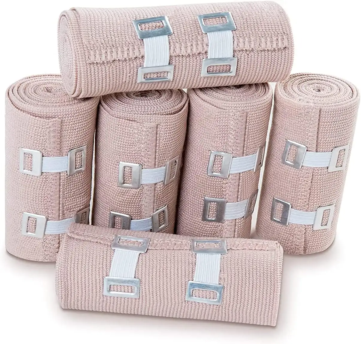 Premium Elastische Bandage Wrap-Sterke Compressie Bandage Wrap Voor Pols, Enkel, Voet, Knie Wrap