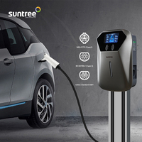 Nouveauté : Chargeur de véhicule électrique AC Type 2 avec fonction DLB, contrôle par application OCPP, certifié CE, 230V/380V 32A 7KW 11KW 22KW