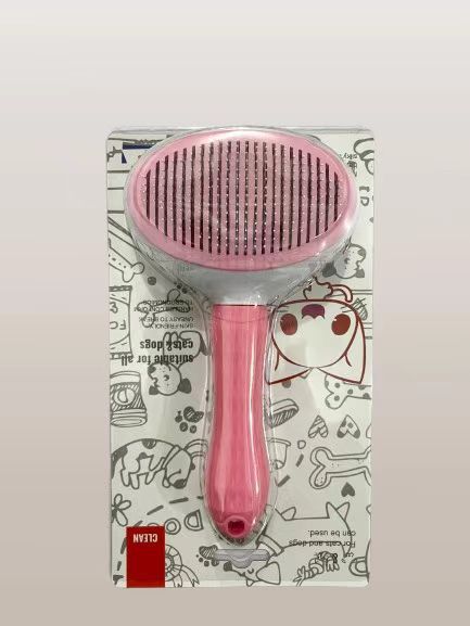 [Pink] Pettine a Denti Fini - Confezione in Cartoncino