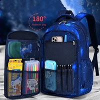 Mochila Escolar Primaria Ortopédica para Niños 2026, Nueva, Impermeable, con Cierre de Cremallera Oxford