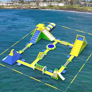 Inflable inspirado en el lago para juegos acuáticos <span class=keywords><strong>Aqua</strong></span> Park Parque acuático inflable divertido y duradero - Product Image 3