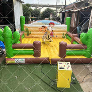 Máquina mecánica inflable para montar toros de Rodeo de España para adultos, venta en juego de corrida de toros para adultos - Product Image 2