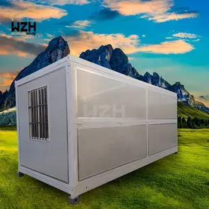 Outdoor portable mobile 2 bedroom shipping folding house container home