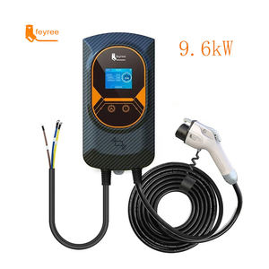 Chargeur de voiture électrique rapide feyree Type1 9,6 kW 40A pour la maison avec application et carte RFID, câble de charge EV monophasé, chargeur de voiture électrique - Product Image 1