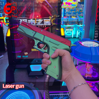 Simulateur de tir professionnel Gun God II, machine de jeu de tir avec écran LCD 75 pouces, pistolet laser haute précision, équipement d'arcade sans fil en métal