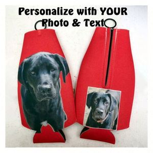 Support de bouteille isotherme promotionnel en néoprène vierge pour bière et eau, personnalisable - Product Image 3