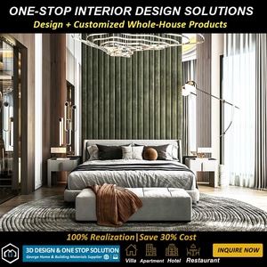 Diseño de Vestidor y Dormitorio Principal de Lujo, Muebles a Medida para Toda la Casa, Solución Profesional de Diseño de Interiores - Product Image 3