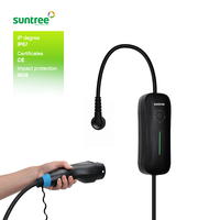 Chargeur de voiture électrique portable 3KW, chargeur de voiture électrique portable, courant réglable, chargeur de voiture électrique portable