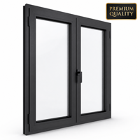Técnicas de Fabricación Exquisitas que Garantizan un Rendimiento Estable, Ventana Corredera Moderna de Aleación de Aluminio con Vidrio Templado para Diversos Usos