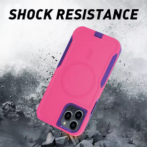 Cover per <span class=keywords><strong>Cellulare</strong></span> in TPU Resistente agli Urti per iPhone 16, Custodia Protettiva Antiurto Compatibile con Ricarica Wireless e Magnetica - Product Image 3