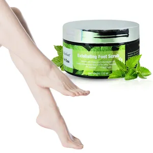 Gommage rafraîchissant pour les pieds améliorant la peau rugueuse gommage des pieds avec service personnalisé