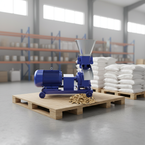 Machine à granulés haute performance avec options <span class=keywords><strong>de</strong></span> disques <span class=keywords><strong>de</strong></span> broyage multiples, spécifiquement conçue pour l'élevage <span class=keywords><strong>de</strong></span> volailles et la production d'aliments pour animaux <span class=keywords><strong>de</strong></span> compagnie - Product Image 1