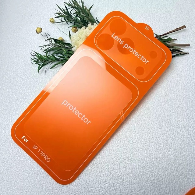 Factory Price High Definition Transparent Camera Lens Film+Tempered Glass Back Sticker for iPhone 17 16 15 Pro Max