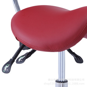 Silla Dental Dsd con Asiento de Cuero, Altura Ajustable, Giratoria, para Uso en Consultorio Médico o Salón de Belleza, Modelo 689958 - Product Image 1