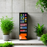 Distributeur automatique AFEN pour utilisation dans les centres commerciaux Distributeur automatique de collations et de boissons de petite taille