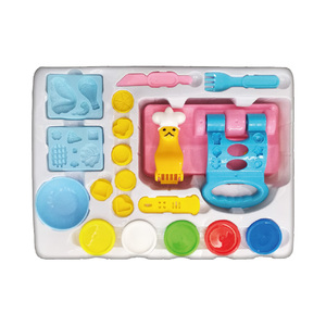 Pâte à modeler amusante non toxique WingArt TBC Factory personnalisée avec un ensemble d'outils pour enfants - Argile éducative colorée à faire soi-même - Product Image 4