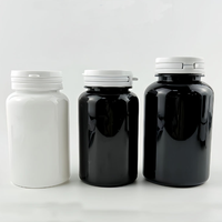 Bouteilles de supplément de soins de santé avec capuchon détachable 150CC 200CC 225CC 300CC Bouteilles de vitamine de capsule de pilule pharmaceutique en plastique