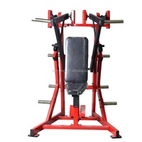 Nouvel équipement de musculation de gymnastique Entraînement du dos Rangée haute iso-latérale pour salle de sport