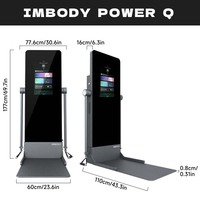 Nuevo Espejo Inteligente para Fitness con Pantalla Táctil de 23.8 Pulgadas, Pantalla HD, Equipo de Entrenamiento de Fuerza para Gimnasio en Casa, 2026