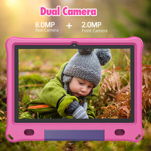 PRITOM yangın 10 inç çocuk Tablet Android 12 göz bakım ekranı 6 + 64GB bellek WIFI sekmesi ebeveyn kontrolü, çift kamera, EVA durumda - Product Image 3