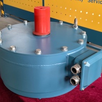 Moteur d'ascenseur sans engrenages PMSM basse tension 380 Vca, couple élevé, faible régime, 30 à 100/110 kW, moteur électrique à entraînement direct pour monorail