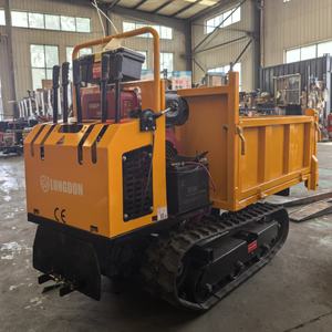 Китай самозагружающий мини-гусеничный транспортер резиновый гусеничный самосвал для продажи - Product Image 1