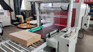 Đầy đủ tự động tay áo wrapper + PE phim thu nhỏ máy đóng gói - Product Image 3