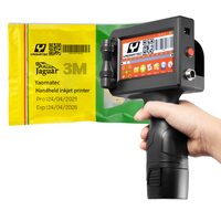 Imprimante jet d'encre portable Yaomatec 12,7 mm pour le codage de la date sur carton, emballage plastique, papier aluminium et autres supports