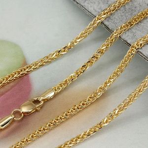 Xinfly 18K Yellow Gold Chain <b>Necklace</b> Trendy Au750 <b>Solid</b> Real Chopin Clavicle Bulk Sale New Design Fine Chains - Product Image 2