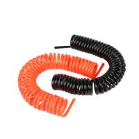 Tuyau médical en spirale en polyuréthane, Tube d'air extensible de 3, 6, 9, 12, 15m, Tube enroulé en PU, pneumatique